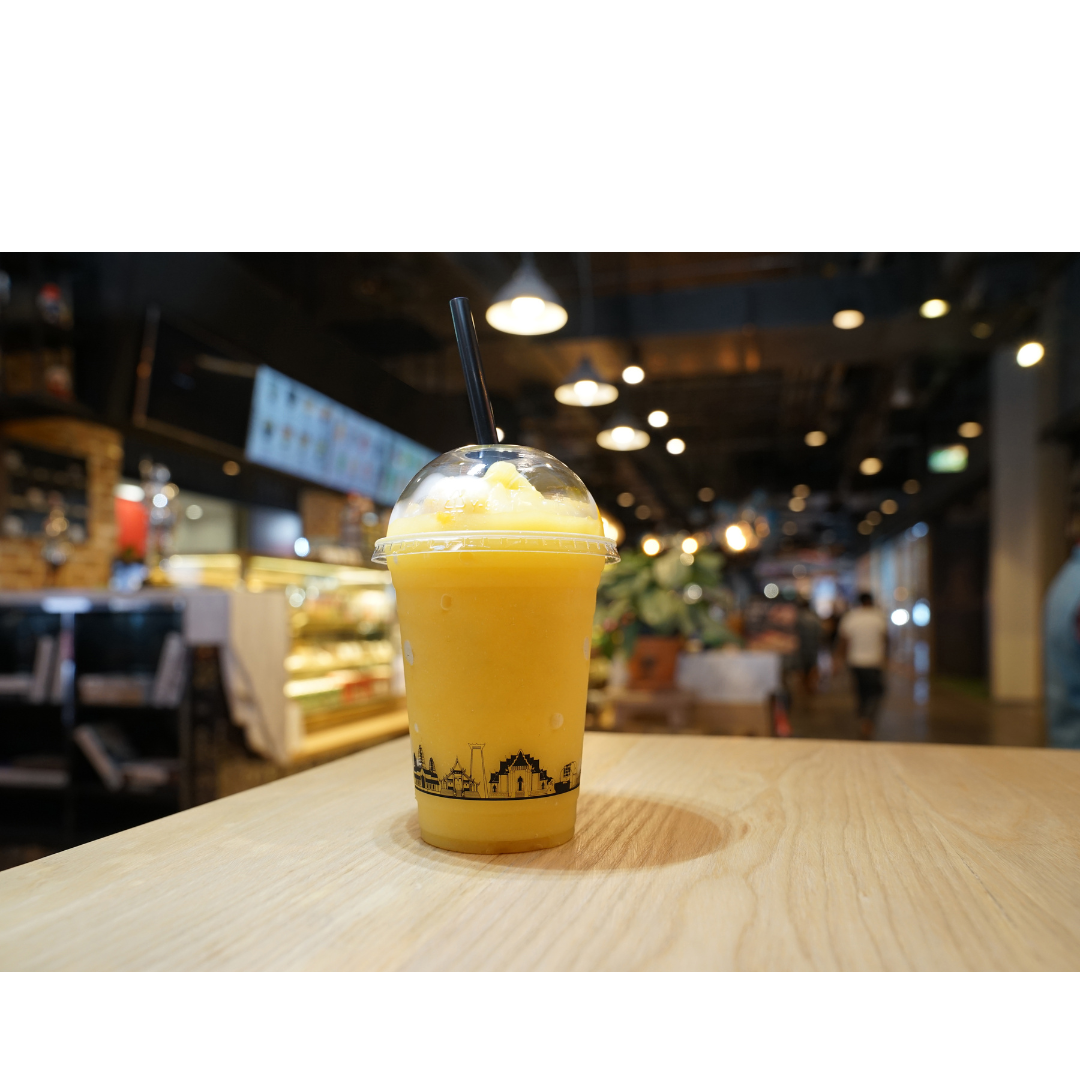 Polvo base neutra para preparar smoothie de frutas Richok