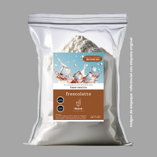 Polvo base frappé Cookies and Cream (con galleta oreo) 1.000 g - Imagen 4