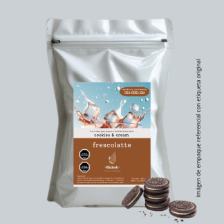 Polvo base frappé Cookies and Cream (con galleta oreo) 1.000 g
