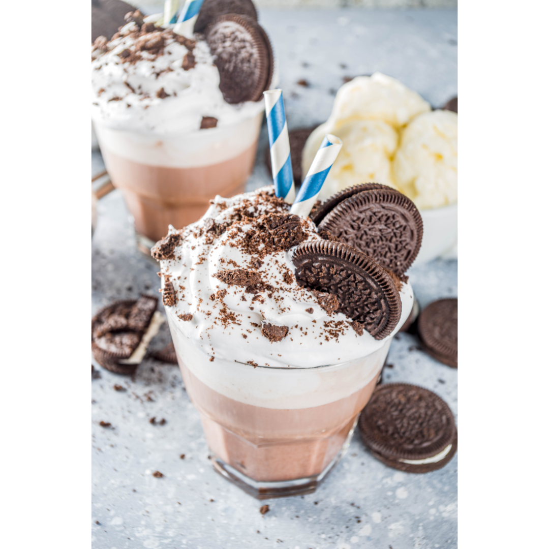 Polvo base frappé Cookies and Cream (con galleta oreo) 1.000 g - Imagen 2