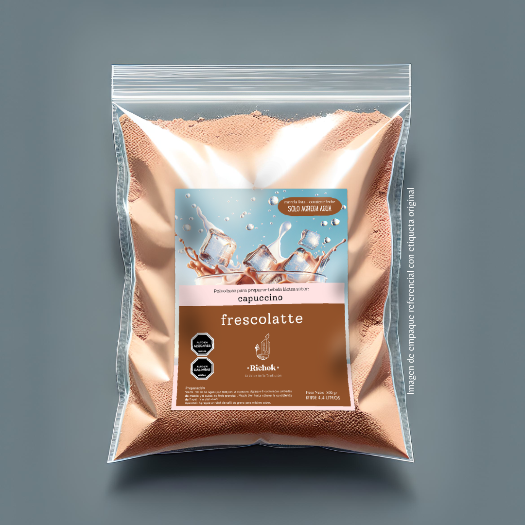 Polvo base para Frapé Capuccino 1.000 g