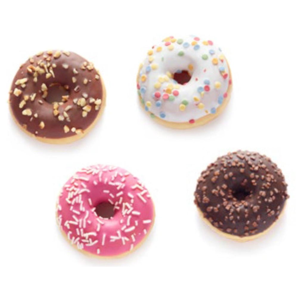 Mini donas surtidas congeladas 112 x 18 g (SOLO TEMMUCO)