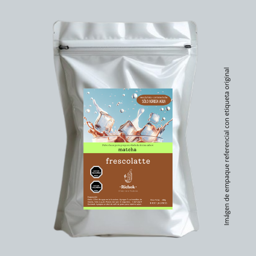 Polvo base neutra para preparar Frappé de MATCHA 1.000 g