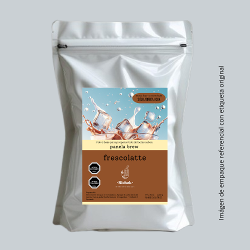 Polvo base para preparar Frapé sabor Café Panela (PANELA BREW) 1.000 g